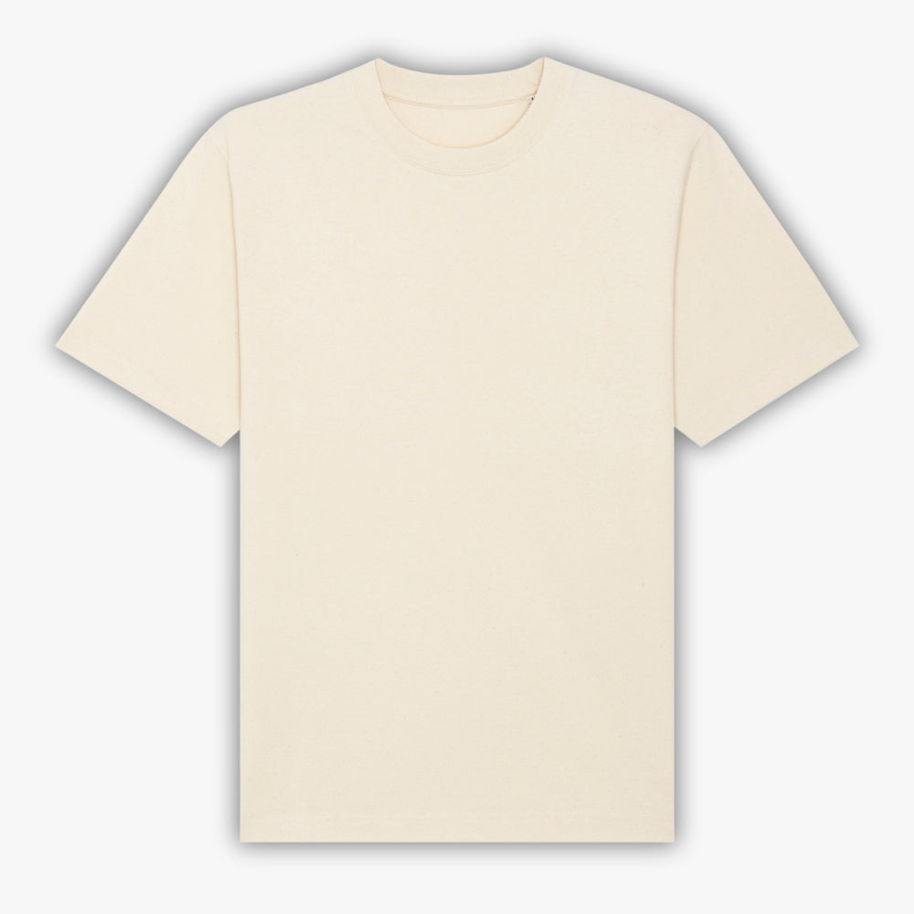 240GSM Relaxed Heavyweight T-Shirt - Raw Cotton