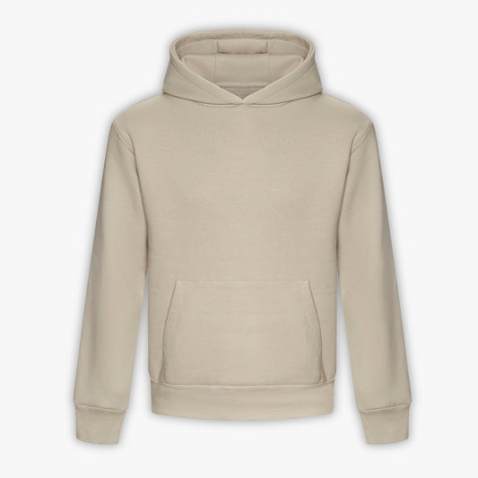 440GSM Heavyweight Boxy Hoodie - Stone