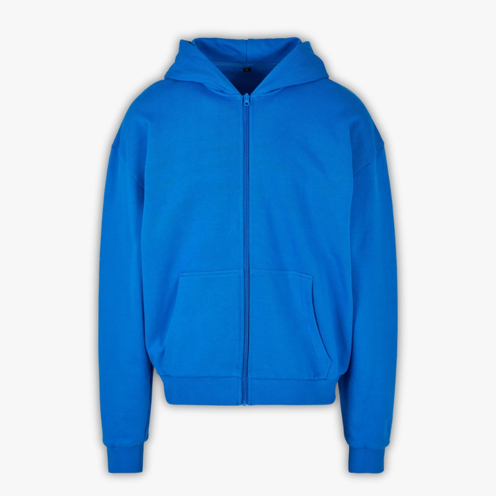 460GSM Premium Heavyweight Zip Hoodie - Cobalt Blue